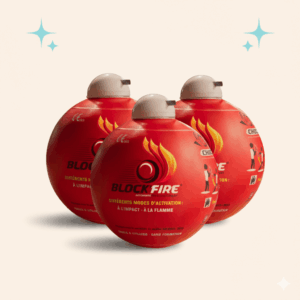 Pack de 3 boules anti feu Block’Fire®