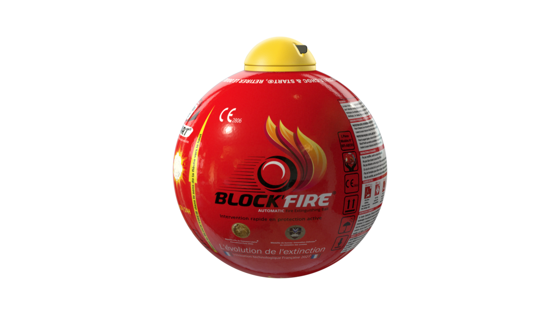 Block’Fire® : l’extincteur polyvalent tous feux